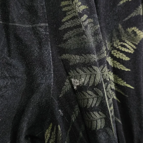 Disturbia Black and Green Leaf Print Dress - Picture 4 of 6